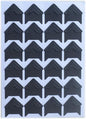 10 Sheet (240-pack) Photo Corners Self Adhesive PVC Paper Photo Foto Corner Stickers for Scrapbooking Personal Journal (Style2-10sheet Black)