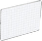 PATIKIL 6" x 5" Acrylic Stamp Block, Clear Stamping Block with Grid Lines Decorative Mounting Blocks Square for Scrapbooking DIY Crafts Card Making