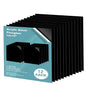Egofine 12" x 12" Black Plexiglass Sheets 12 Pack 0.04 Inch Cast Acrylic Sheet Thick for DIY Craft Projects, Painting, Photography, Sign, Display Stand, Home Decor, Easy to Cut