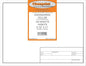 Clearprint 8-1/2" x 11" 1000H Design Vellum Sheets with Engineer Title Block, 16 lb., 100% Cotton, 100 Sheets Per Pack, 1 Each