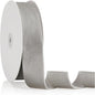1.5" X 20 Yards Silver Grey Velvet Ribbon for Christmas Tree Wreath Decoration Handmade Crafts Ornaments Gift Wrapping & Bow Making