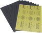 Sandpaper Sheets, 400 Grit Dry Wet Sand Paper, 9 x 11 Inch, Silicon Carbide, for Wood Furniture Finishing, Metal Sanding and Automotive Polishing,10 -Sheet