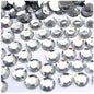 The Crafts Outlet 144pc Loose Flatback Acrylic Rhinestones Round 10mm - Flatback Crystal Clear