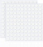 Zonon 200 Pcs Double Sided Adhesive Dots Clear Glue Point Tape Stickers Balloon Glue Round Mini No Traces Adhesive Sticker Dot Sticker for Classroom Decor Craft DIY Office (0.79 Inch/ 20 mm)