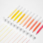 ROSYMENG 10 Colors Acrylic Gel Pens Set, Big-Capacity Ink Acrylic Paint Pen for Adults Coloring Books, Waterproof Paint Markers for Canvas, Rock, Wood, Drawing Doodling, Ceramic, Fabric, DIY Crafts