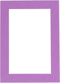 5.5x8.5 Mat for 8.5x11 Frame - Precut Mat Board Acid-Free Dark Purple 5.5x8.5 Photo Matte For a 8.5x11 Picture Frame, Premium Matboard for Family Photos, Show Kits, Art, Picture Framing, Pack of 1 Mat