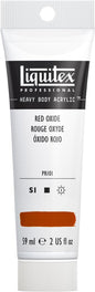 Liquitex Professional Heavy Body Acrylic Paint, 2-oz (59ml) Tube, Red Oxide