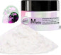 Matio Chameleon Mica Powder, 1.06oz/ 30g Cosmic Rainbow White Chrome Powder, Pearlescent Effect Color Shift Pigment for Resin Craft, Soap Candle Dye, Nail Art, Makeup, Bath Bomb,Paint,Slime Pigment