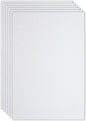 PATIKIL 2mm(1/10") Thick Non Adhesive Glitter Foam Sheet 16x24inch(40x60cm) White, EVA Shiny Foam Board for Craft, 6 Pcs