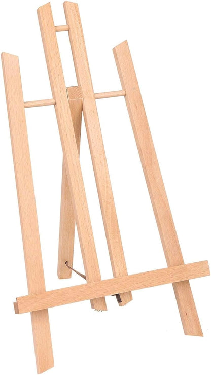 MEEDEN 16 Inch Tabletop Easel: 12 Pack Beech Wood Easel for Painting - Display Table Top Easel Canvas Stand for Painting Sign