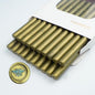 20PCS Mini Glue Gun Wax Seal Sticks for Wax Seal Stamp, Sealing Wax Sticks for Wedding Invitations, Cards, Envelopes (Greenish Gold)