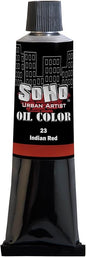 Soho Urban Artist Oil Paint - Indian Red, 170 ml Tube - Best Valued Oil Colors for Painting, Excellent Pigment Load