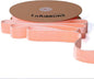 LaRibbons Thin Velvet Ribbon 1 Inch x 25 Yards, Peach Pink Velvet Ribbon for Christmas Tree, Gift Wrapping, Wreath Bow, Outdoor Decoration