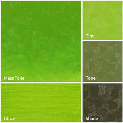 Tusc & Pine Artist Oil Paint - Cinnabar Green Light, 150 ml, Non-Yellowing, Rich & Creamy Consistency, Maximum Pigment Load, Small Batch Milled Oil Paints Made in the USA for Professional Artists