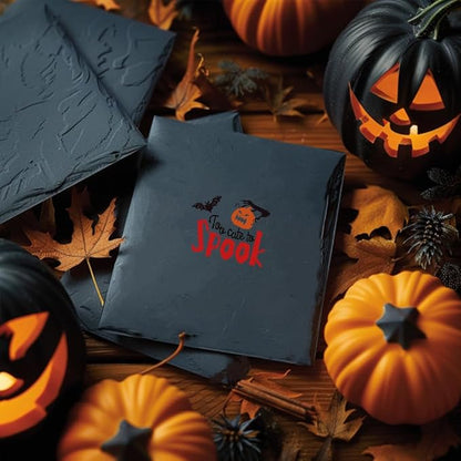 Halloween Words Clear Stamps for Card DIY Happy Halloween Alphabet Crow Bat Pumpkin Clear Stamps Halloween Creature Transparent Rubber Seal Stamps for Photo for Card Making Crafting DIY