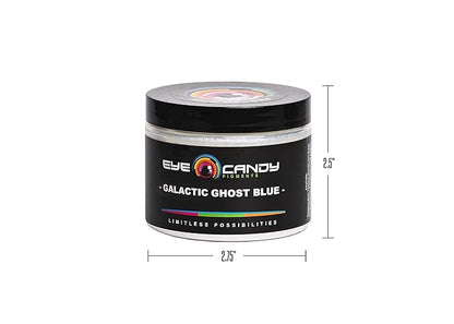 Mica Powder Pigment “Galactic Ghost Blue” (50g) Multipurpose DIY Arts and Crafts Additive | Woodworking, Natural Bath Bombs, Resin, Paint, Epoxy, Soap, Nail Polish, Lip Balm (Galactic Ghost Blue, 50G)
