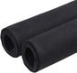 Caydo 2 Pieces 14 Count Classic Reserve Aida Cloth Cross Stitch Cloth, 25 by 18-Inch Big Size, Black