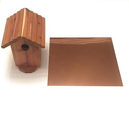 EAGLE 1: 12" x 12" 26 Gauge Sheet Metal Squares (3 Pack Per Order, Multiple Colors) Great for Arts, Crafts, DIY Home or Work Projects (6" X 6", Barn Red)