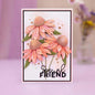 Cutting Dies Metal Stencils Scrapbooking Tools DIY Embossing Template for Paper Card Making Album Arts Crafts Supplies (Flower Set D-10x13.6cm)