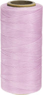 uxcell 150D 0.8mm Flat Waxed Thread 284 Yards Polyester Leather Sewing Waxed String Hand Stitching Waxed Cord for Leather Stitching Sewing Bookbinding DIY Craft Purple Brown