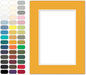 Poster Master Butterscoth Matboard – 4-Ply Acid-Free Picture Mat Board with 45° Beveled Cut, Made in USA, Custom Cut to Any Size, 1/16" Thickness for Framing & Displays