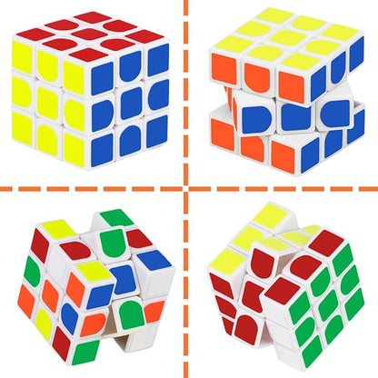 Mini Cube 20 Pack Magic Cube, Puzzle Party Favors for Kids Party Puzzle Game Toys Classroom Rewards & School Prize for Students, Stress Relief Toys Goody Bag Filler Birthday Easter Gift