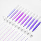 ROSYMENG 10 Colors Acrylic Gel Pens Set, Big-Capacity Ink Acrylic Paint Pen for Adults Coloring Books, Waterproof Paint Markers for Canvas, Rock, Wood, Drawing Doodling, Ceramic, Fabric, DIY Crafts