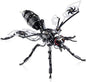 3D Puzzles for Adults, Metal Model Kit Wasp Mechanical Puzzle for Adults/Teens, DIY Creative Craft Gifts Kits Difficult Assembled 3D Puzzle for Family Time, Home Decor (Black)