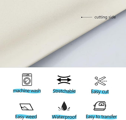 guangyintong Reflective White Heat Transfer Vinyl HTV Rolls, 12" x 8ft Reflective Iron on Vinyl for T-Shirts, White HTV Vinyl for All Cutter Machine Easy to Cut & Weed for HTV DIY Design