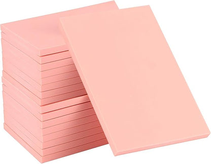 ZOENHOU 20 PCS 4 x 6 Inches Rubber Stamp Carving Blocks, Creative Soft Colorful Carving Tools for Rubber Stamps Engraving Crafts Supplies
