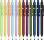 Colored Pens, 12 Pcs Colorful Pens Fine Point Smooth Writing Pen, 0.5mm Colored Ink Gel Pen for Journaling Note Taking, School Supplies Gifts for Women (12 Pcs Gold Vibrant and Vintage)