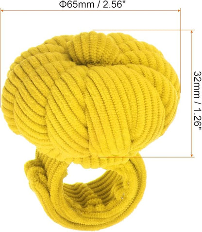 HARFINGTON Wrist Pin Cushions Band Sewing Needle Cushion Needle Holder Pincushions with Adjustable Strap Fit All Wrist Sizes for Sewing Quilting Needlework DIY Crafts, Yellow