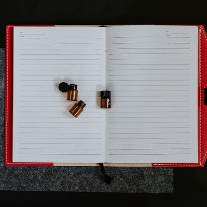 2ml Amber Small Glass Vials 100pcs with Screw Caps(100pcs)