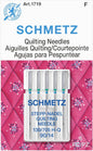 SCHMETZ Quilting Needles - Size 90/14, 5-Needle Cards, Pack of 1
