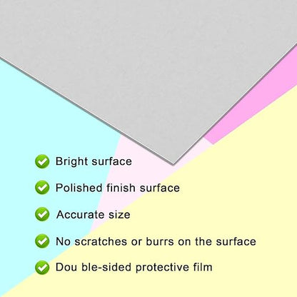 Galvanized Metal Sheet 12" x 12" x 1/32" Inch Galvanized Steel Sheet Plates for Magnetic Mount Board Wall 20GA(0.80MM) Galvanized Steel Plate Panels Stock for Roof Flashing Fixing Repair, Crafts, DIY