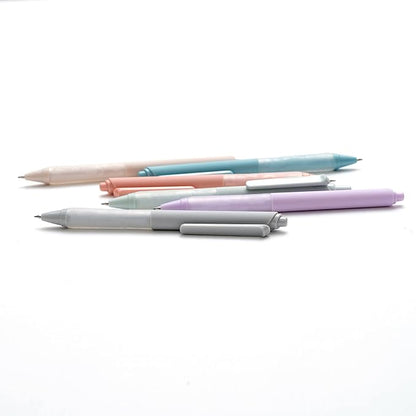 Linbsunne Ballpoint Pens Medium Point 1mm Black Pen with Super Soft Grip Ball Point Pen for Men Women Retractable Pens (18-pack)