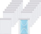 Clear Resealable Zipper Poly Bags - 300pcs, 5" x 7", Self-Lock Plastic Bags, Reclosable, 2 Mil A6 Cards Envelopes, Storage & Crafts, Candy Packaging (12 Sizes)