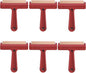 Speedball Pop-in Soft Rubber Brayer, 4" (6-Pack) – Roller Tool for Crafting and Block Printing, Vinyl, Comfort Grip Handle