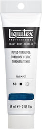 Liquitex Professional Heavy Body Acrylic Paint, 2-oz (59ml) Tube, Muted Turquoise