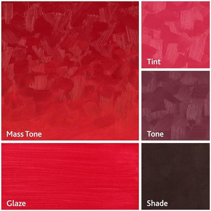 Tusc & Pine Artist Oil Paint - Quinacridone Red, 150 ml, Non-Yellowing, Rich & Creamy Consistency, Maximum Pigment Load, Small Batch Milled Oil Paints Made in the USA for Professional Artists