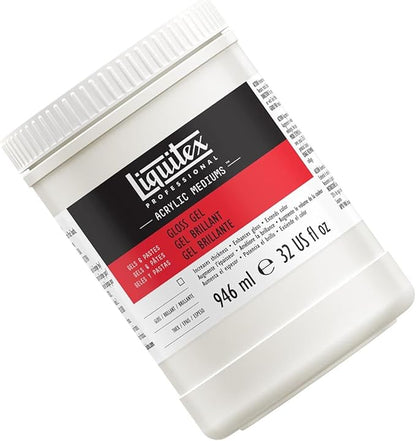 Liquitex Professional Gloss Gel Medium, 946ml (32-oz)