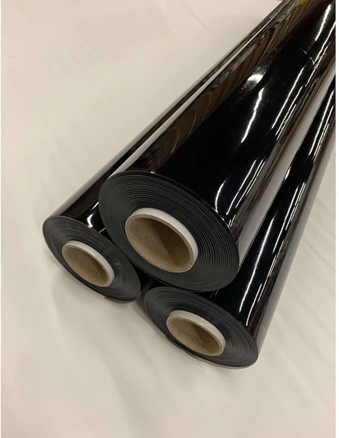 Metro Screenworks Tinted Clear Vinyl Roll (Partial) - Tinted Clear Marine Vinyl 10 Gauge Sheet - 54-in x 80 Yards - Double Polished Heavy Duty Plastic Sheeting for Windows, Boats, Greenhouse, & More