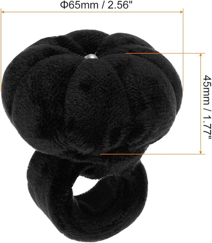 HARFINGTON Wrist Pin Cushions Band Sewing Needle Cushion Needle Holder Pincushions with Adjustable Strap Fit All Wrist Sizes for Sewing Quilting Needlework Crafts, Black