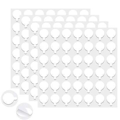 Sticky Tack Dots Easy to Peel, Clear Museum Putty Glue Gel Double Sided Mounting Sticky Tack for Action Figures Wall Hanging, Crafts, Balloons, Poster, Decorations