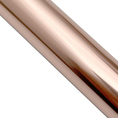 Foil for Laminator and Laser Printer, Foil for Toner, Basic Colors, Roll of 12.6 Inches x 32.8 Feet (Rose Gold)