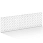 1pcs Diamond Plate Sheet Metal Heavy Duty Tread Aluminum Sheet Diamond Tread Plate for Wall Covering, Cargo Trailer, RV and More (12'' X 36'' X 0.08'',Silver)