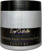 Premium Palette Knife Painting Paste|Texture Paste|Authentic Bright Colors|Ready to Use|Easy to Apply| 6oz (Platinum Silver)