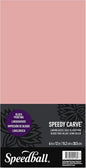 Speedball Speedy Carve Block, 6 x 12 in, Pink