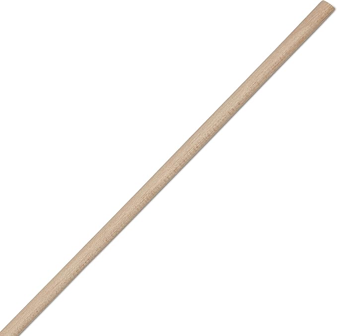 Dowel Rods Wood Sticks Wooden Dowel Rods 1/8 x 36 Inch Unfinished Hardwood Sticks for Crafts and DIYers 250 Pieces by Woodpeckers