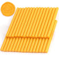 Medium Yellow Wax Seal Sticks, 30pcs Sealing Wax Sticks, HOSEALING Glue Gun Wax Seal Sticks for Wax Seal Stamp, Premium Sealing Wax for Wedding Invitations, Letter, Envelope (Mini Size)